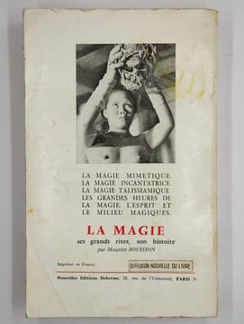 La magie. Ses grands rites, son histoire.. BOUISSON Maurice,