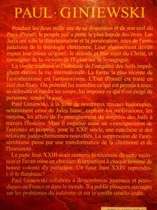 La croix des juifs.