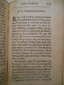 L'Harmonie du Monde où il est traité de Dieu et de la Nature-Essence. En trois livres. I. De l'Unité et de la Trinité. II. De la Nature et de ses Principes. III. De l'Union du Créateur aux Créatures par l'Incarnation du Verbe et du Sacrement de l'Eucharistie.
