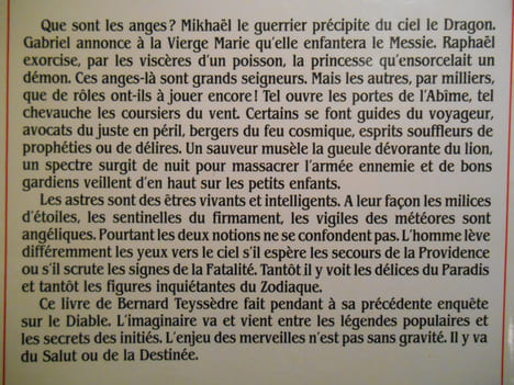 Anges, astres et cieux. Figures de la Destinée et du Salut.. TEYSSEDRE Bernard,
