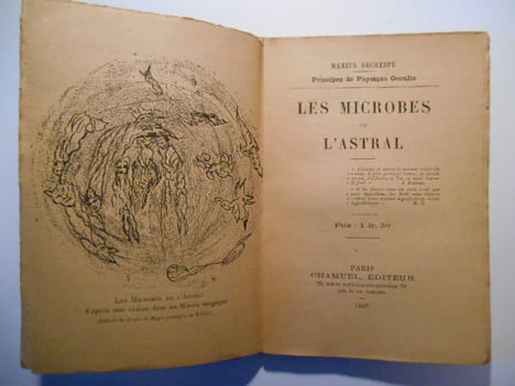 Principes de Physique occulte. Les Microbes de l'Astral.. DECRESPE Marius,