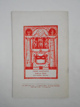 L'Initiation. Cahiers de Documentation Esotérique Traditionnelle. Revue fondée en 1888 par Papus. Nouvelle série. 45e année, n° 3 ...