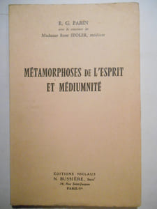 Métamorphoses de l'esprit et médiumnité.