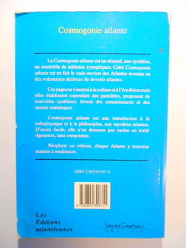 Cosmogonie atlante. SARRAZIN Claude-Gérard,