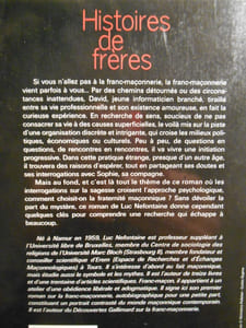 Histoires de frères. roman.