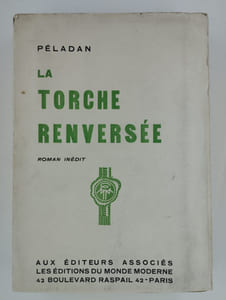 La torche renversée. Roman inédit.