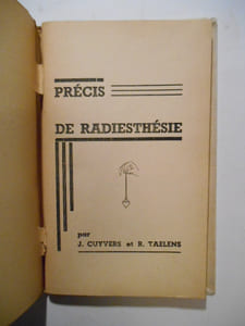 Précis de radiesthésie.