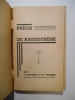 Précis de radiesthésie.. CUYVERS J(eanne), TAELENS R.,