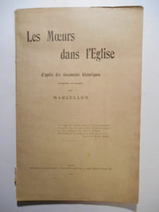 Les murs dans l'église d'après des documents historiques.