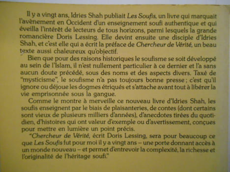 Chercher de vérité.. SHAH Idries,