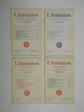 L'Initiation. Cahiers de Documentation Esotérique Traditionnelle. Revue fondée en 1888 par Papus. Nouvelle série. 42e année, n° 1 ...