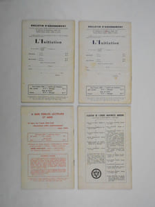 L'Initiation. Cahiers de Documentation Esotérique Traditionnelle. Revue fondée en 1888 par Papus. Nouvelle série. 42e année, n° 1 (Janvier-Février-Mars 1968) , n° 2 (Avril-Mai-Juin 1968) , n° 3 (Juillet-Août-Septembre 1968), n° 4 (Octobre-Novembre-Décembre 1968). ANNÉE COMPLÈTE.
