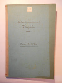 Un cours de correspondance sur la vitaopathie.