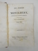 Les soirées de Montlhéry, entretiens sur les origines bibliques.. DESDOUITS Léon-Michel