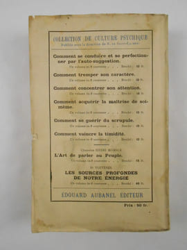 Méthode progressive et complète de Culture Psychique.. SAINT-LAURENT Raymond (de),