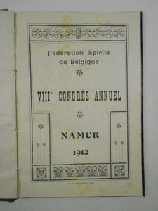 VIIIe Congrès Annuel, Namur 1912.