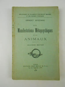 Les Manifestations métapsychiques et les Animaux.