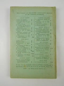 Les Manifestations métapsychiques et les Animaux.. BOZZANO Ernest,
