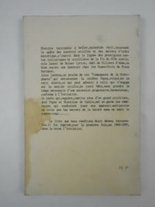 Histoire incroyable à brûler. Réédition des textes publiés par l'Initiation 1888 89.