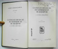 Catenae graecae in Genesim et in Exodum. I. Catena Sinaitica. (Corpus Christianorum. Séries Graeca 2 - CCSG 2).. CATANAE, PETIT Françoise (éd.),