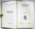 Thesaurus (Corpus Christianorum. Séries Graeca 5 - CCSG 5).. THEOGNOSTI (Theognostus), MUNITIZ Joseph A. (éd.),
