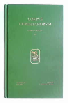 Diversorum capitum seu difficultatum solutio; Epistula de duabus naturis. (Corpus Christianorum. Séries Graeca 19 - CCSG 19).. PAMPHILI THEOLOGI ...