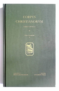 Opera: versio Iberica. II: Orationes XV, XXIV, XIX. (Corpus Christianorum. Séries Graeca 42 - CCSG 42 (CN 9)).