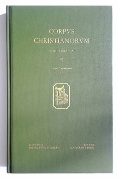Opera: versio iberica. III: Oratio XXXVIII (Corpus Christianorum. Series Graeca 45 - CCSG 45 (CN 12)).. GREGORII NAZIANZENI (Gregorius Nazianzenus), ...