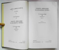 Opera: versio Arabica antiqua (Corpus Christianorum Series Graeca 57 - CCSG 57 (CN 19)).. GREGORII NAZIANZENI (Gregorius Nazianzenus), Jacques ...