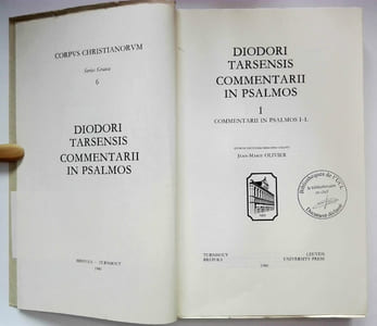 Commentarii in Psalmos I-L (Corpus Christianorum Series Graeca 6 - CCSG-PB 6).