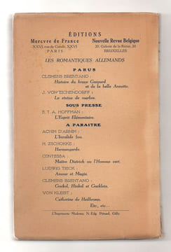 Aux beaux temps du symbolisme 1890 95.. MAZEL Henri,
