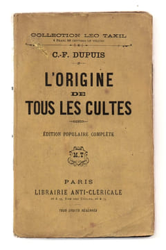 L'origine de tous les cultes.. DUPUIS Charles-François,