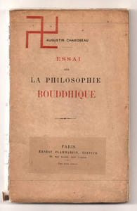Essai sur la philosophie bouddhique.