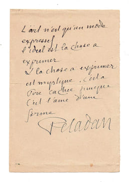 La décadence esthétique (Hiérophanie) XX. Le salon de Joséphin Peladan (dixième Année). Avec instauration de la Rose-Croix Esthétique.. PELADAN ...