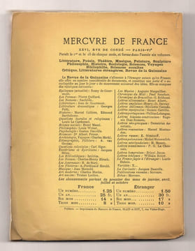 La décadence latine (Ethopée). La Licorne.. PELADAN Joséphin,