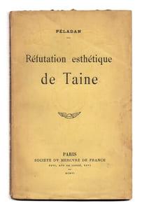 Réfutation esthétique de Taine.