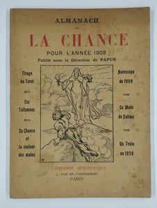 Almanach de la chance pour l'année 1909.