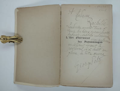 L'art d'inventer les personnages (Les XII types principaux. - Leurs 36 subdivisions et 154980 variétés encore inédites).