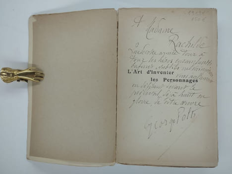 L'art d'inventer les personnages (Les XII types principaux. - Leurs 36 subdivisions et 154980 variétés encore inédites).. POLTI Georges,