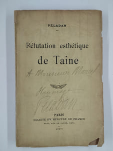 Réfutation esthétique de Taine.