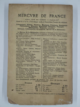 Réfutation esthétique de Taine.. PELADAN Joséphin,