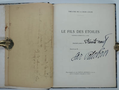 Théâtre de la Rose-Croix. Le fils des étoiles. Pastorale kaldéenne en trois actes.