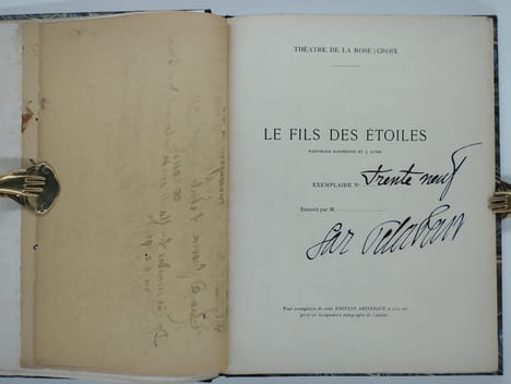 Théâtre de la Rose-Croix. Le fils des étoiles. Pastorale kaldéenne en trois actes.. PELADAN Joséphin (Sâr Merodack),