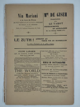 Le voile d'Isis nouvelle série n°16. Onzième année. Février 1907.. PAPUS (Gérard Encausse) (ss. La dir. de),