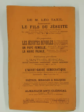 La chasse aux corbeaux faisant suite à A bas la calotte!. TAXIL Léo,
