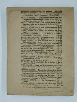 Les Serbes Croates et Slovènes.. CHABOSEAU Augustin,