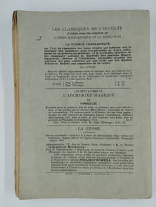 Le véritable almanach astrologique d'après les fidèles traditions et les données exactes de la science. Première année. 1910.