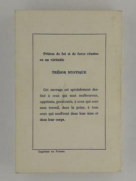 Rituel de Magie blanche. Tome V : Trésor mystique. Prières de foi et de force.. MANASSE Benjamin,