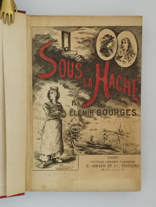 Sous la hache.