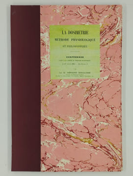 La dosimétrie, méthode physiologique et philosophique.. ENCAUSSE Gérard (Dr.) (PAPUS),